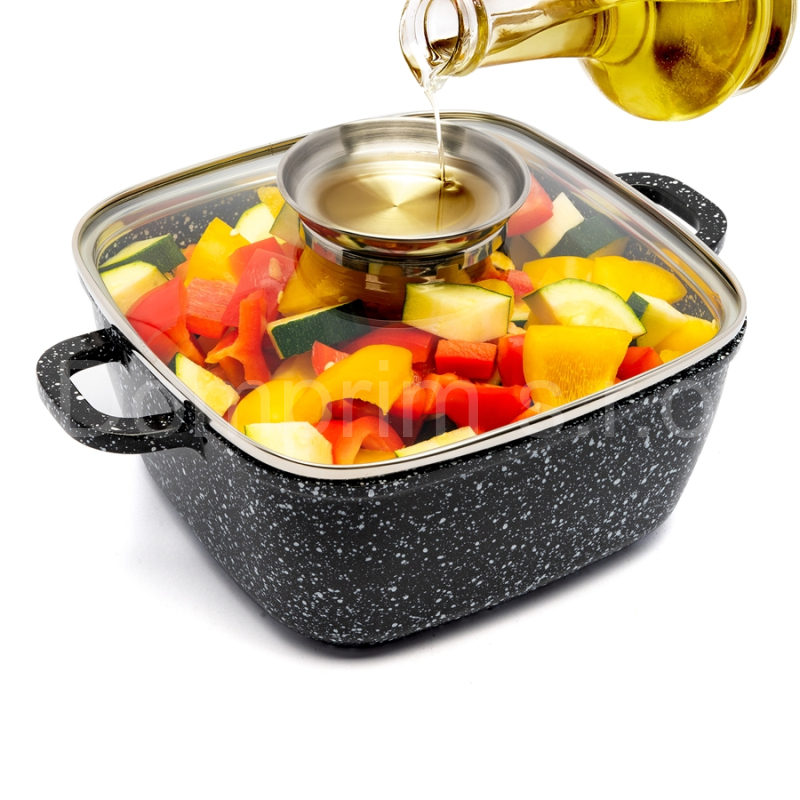 Kastrol s ker.povrchem KINGSTONE 4,9 L 